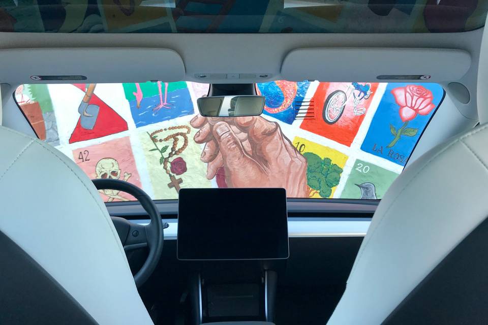 Center touch display