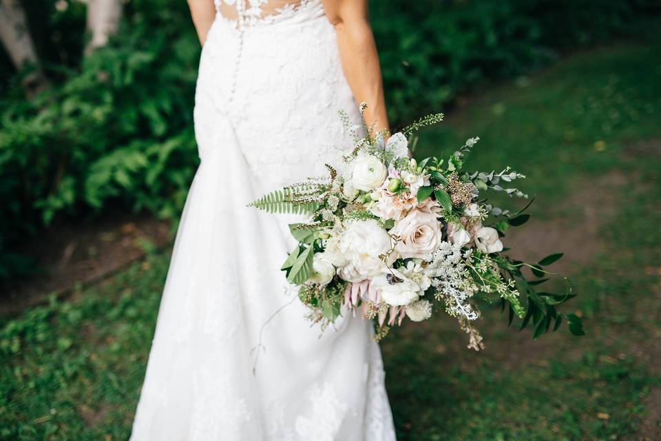 White flowers