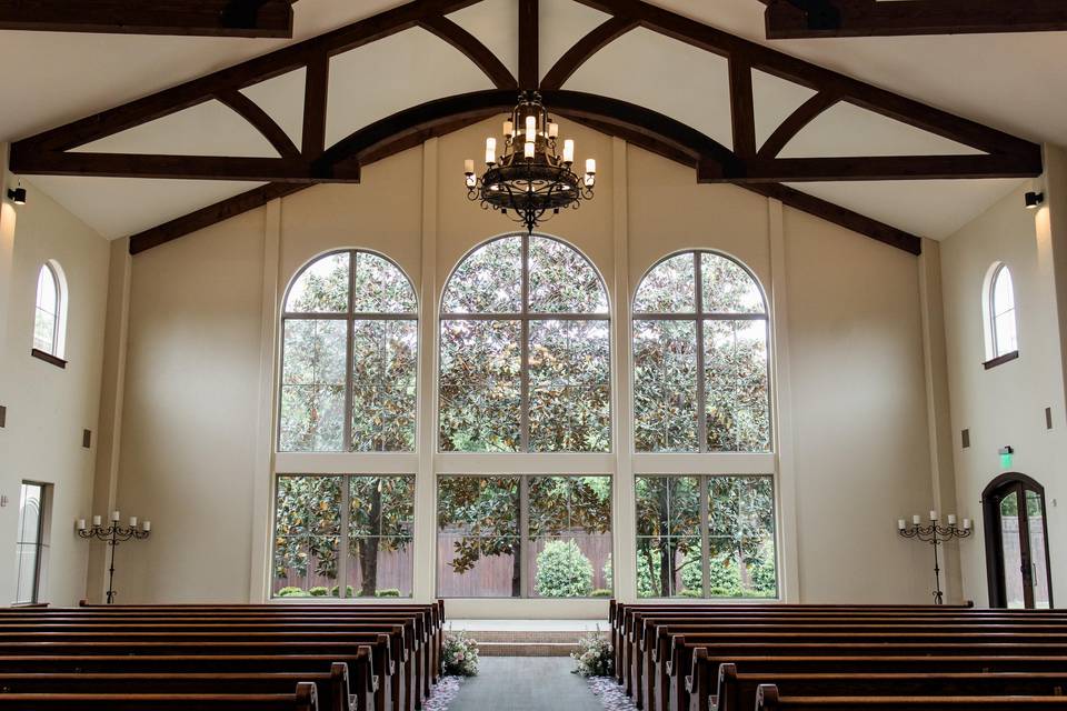 Chapel at Ana Villa by Walters Wedding Estates