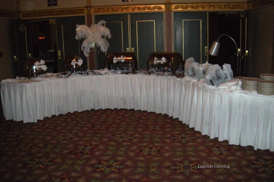 Theater Buffet Elegance