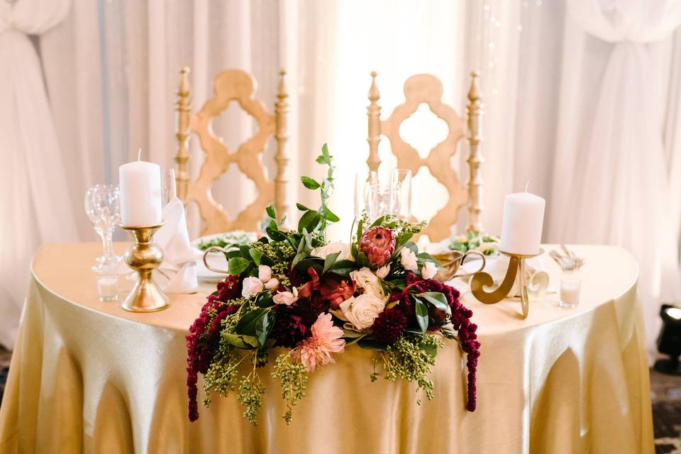 Sweetheart table