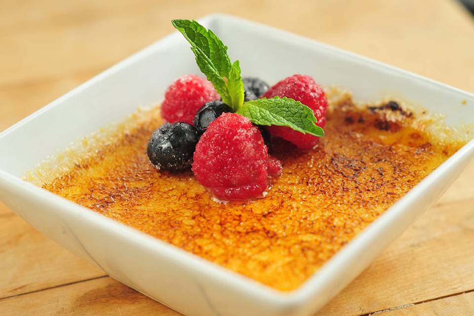 Meyer Lemon créme brûlée