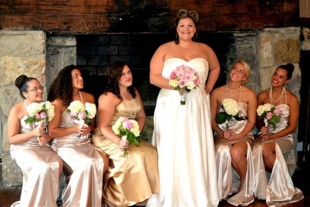 Bride and the bridesmaid