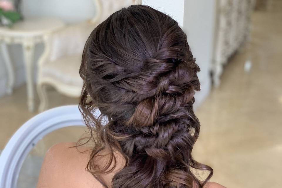 Wedding hair