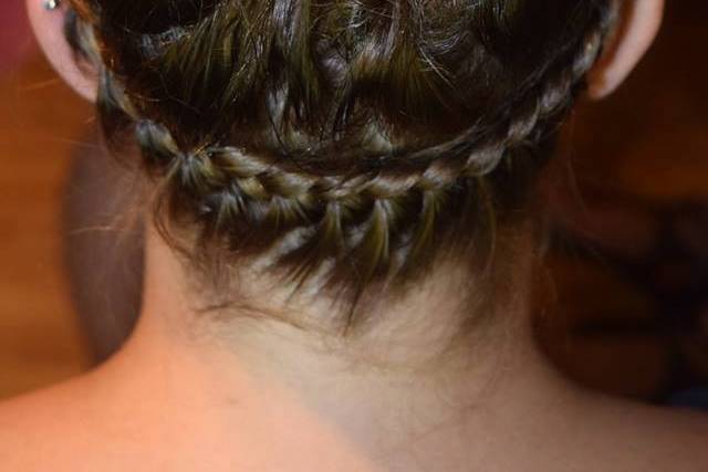 Montana's hair and make up
