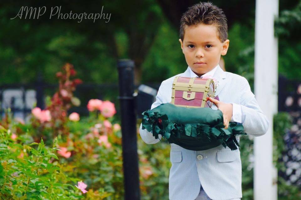 Junior wedding attendant