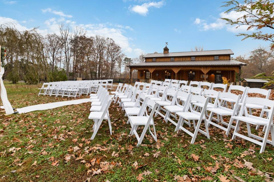 Chair set up