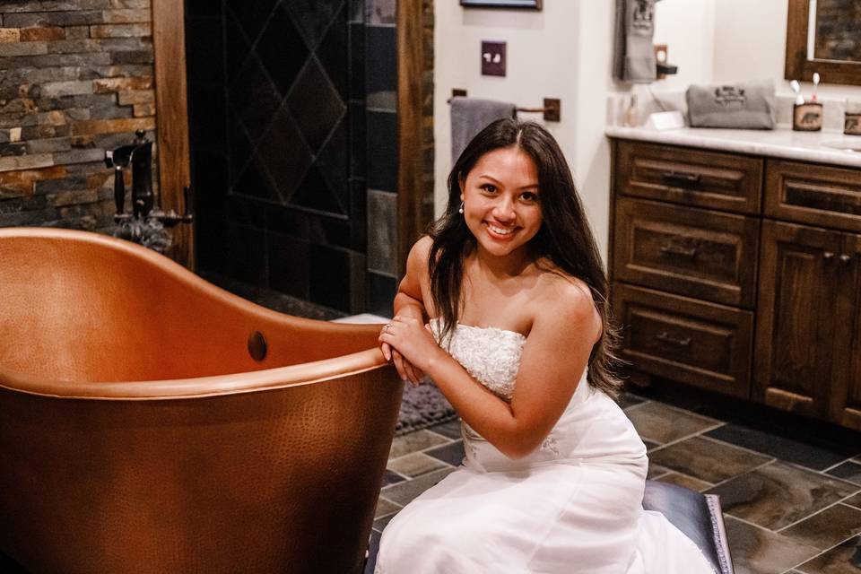 Bride in Estate