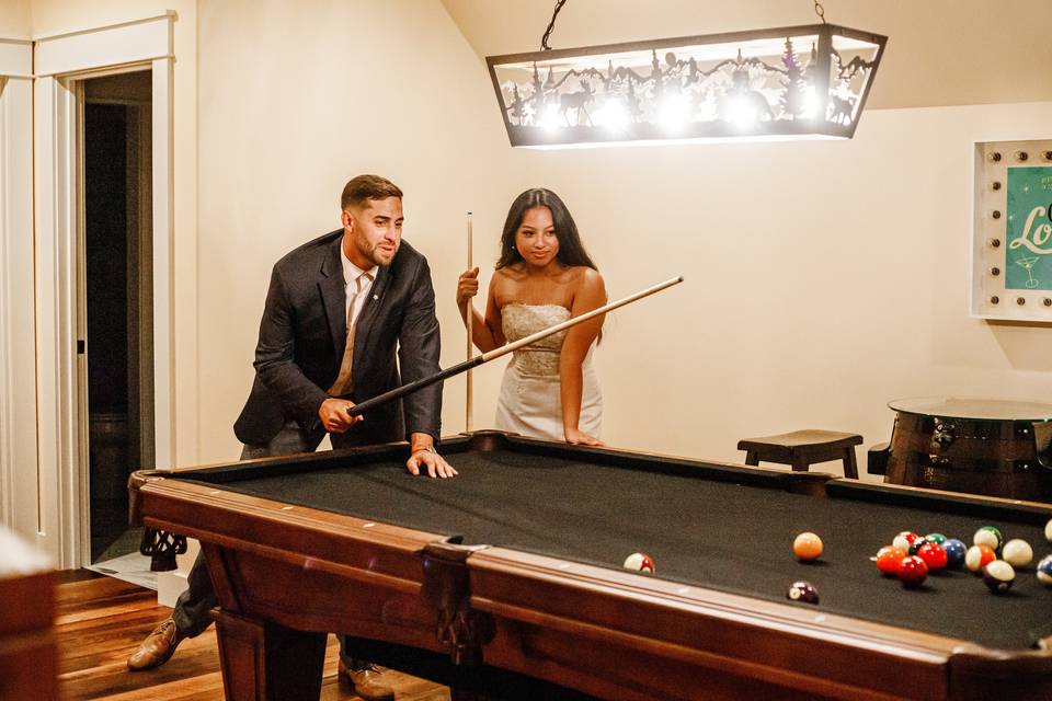 Game room in Estate
