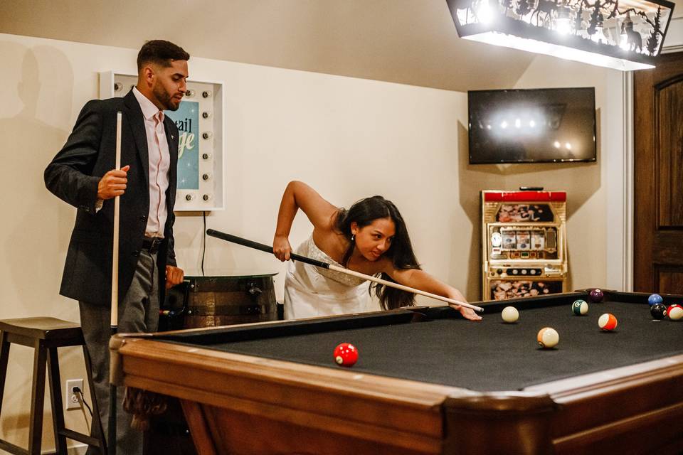Game room in Estate