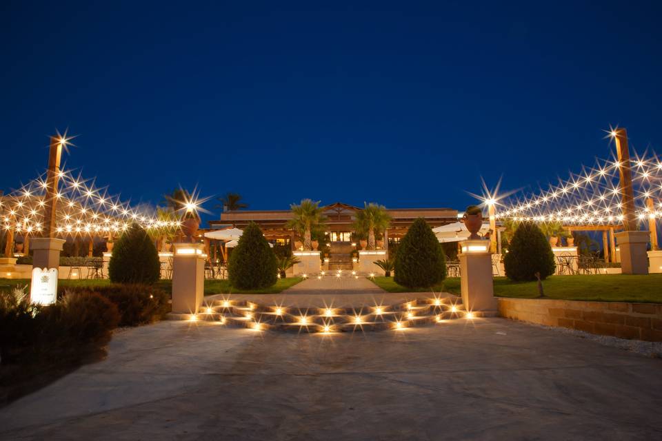 Giardino Belvedere entrance