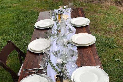 Country Garden Tables