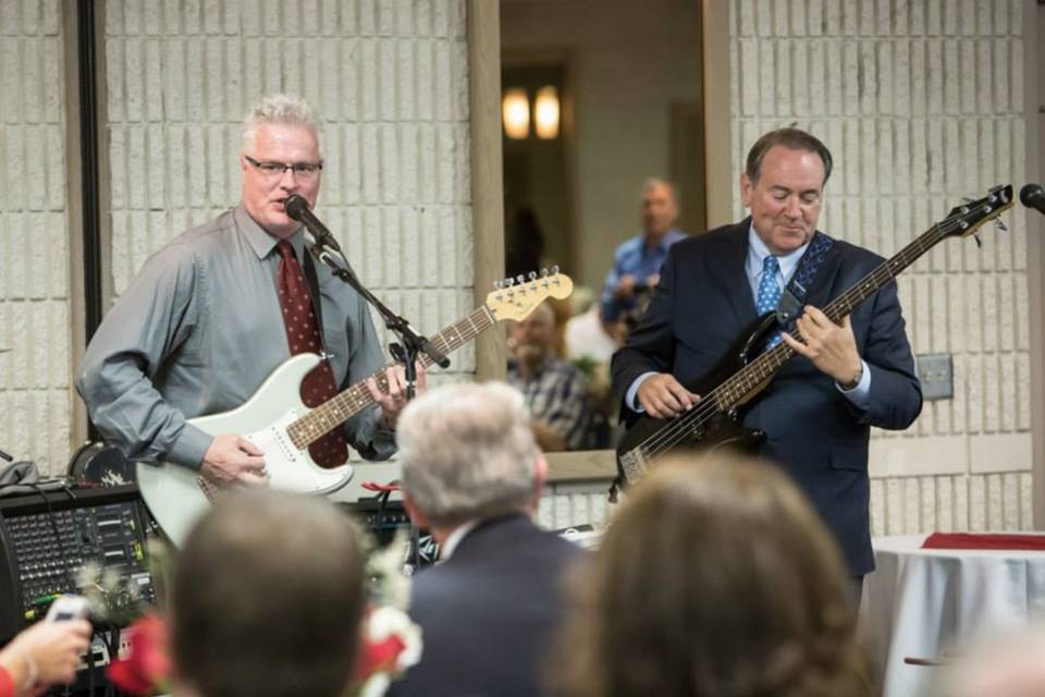 With Governor Mike Huckabee