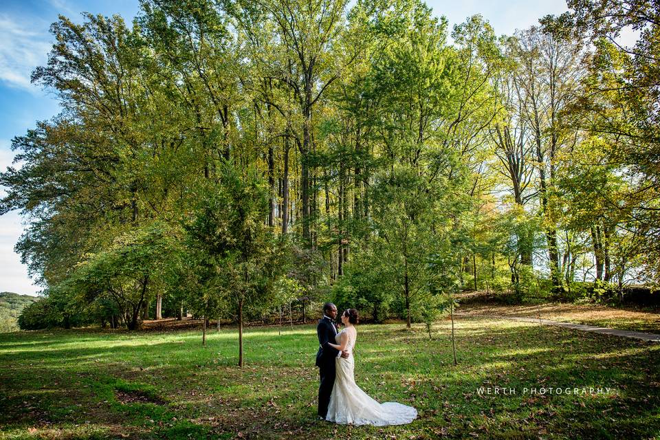 Outdoor Wedding Photo