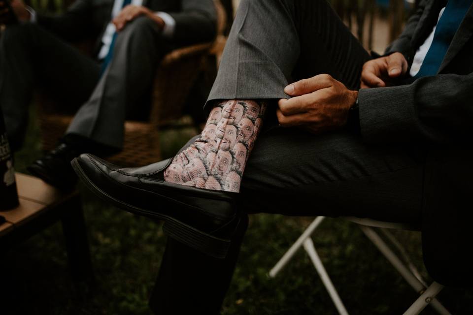 Groomsman socks