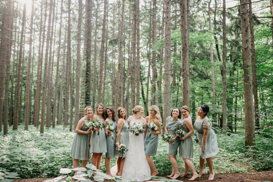 Forest wedding - Dana Ashley Events