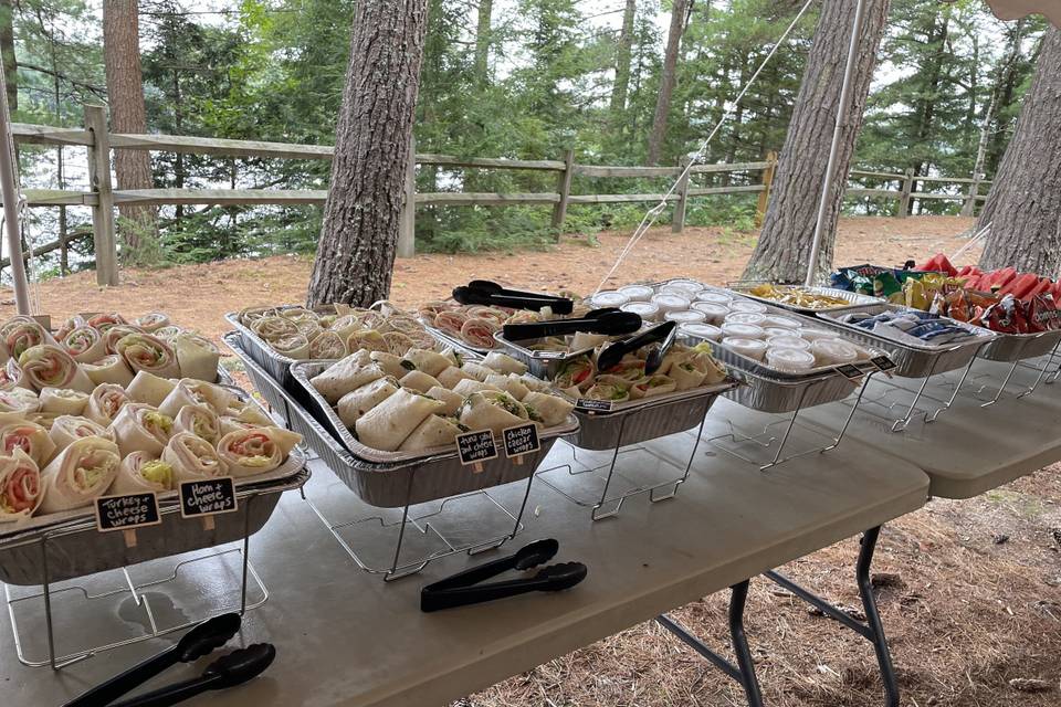 Our Rustic Buffet