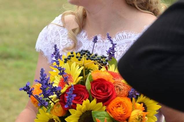 Sunflower bouquet