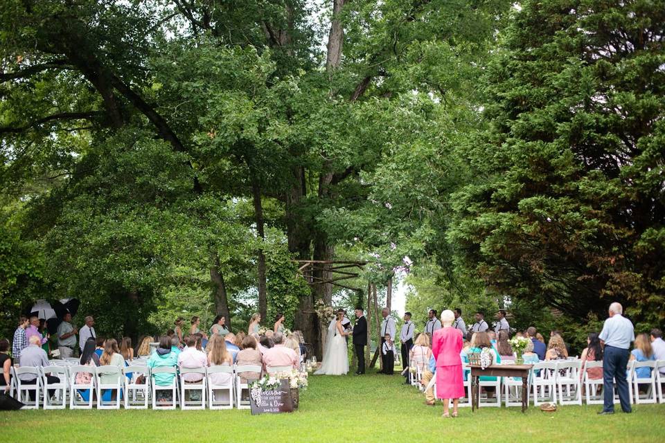 Ceremony Site - Nancy's Arbor