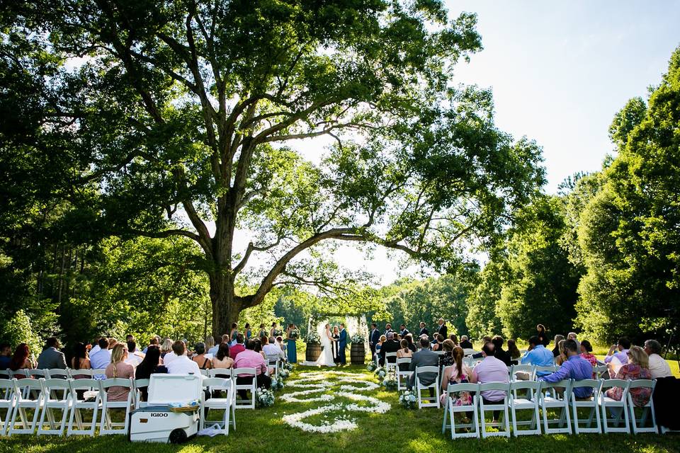 Ceremony Site- Big Oak Tree