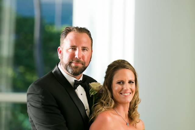 The gorgeous couple