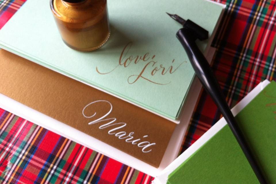 Pretty Mail Calligraphy