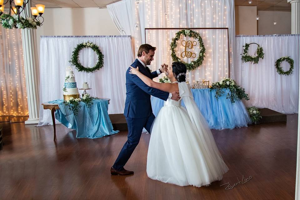 Their first dance