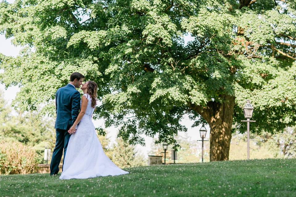 Bride and groom