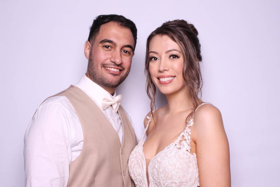 Wedding photo booth