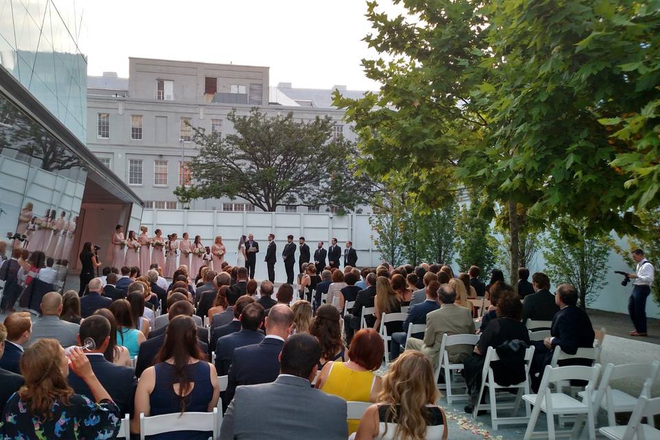 Courtyard ceremony