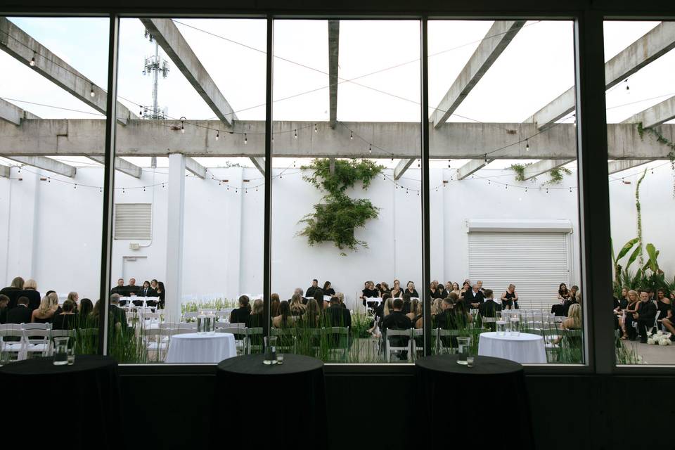 Ceremony Views From Atrium