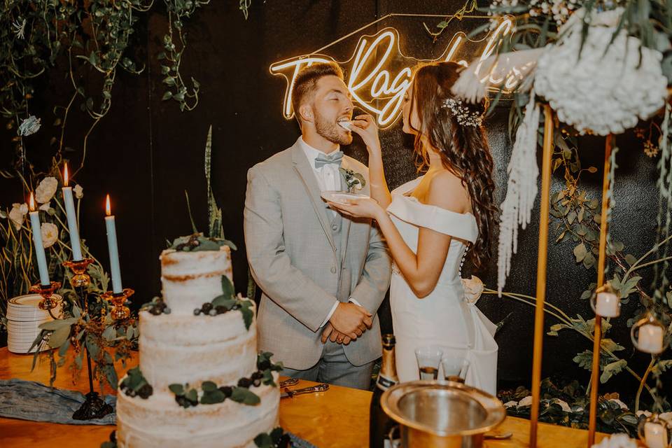 Cake Table Setup