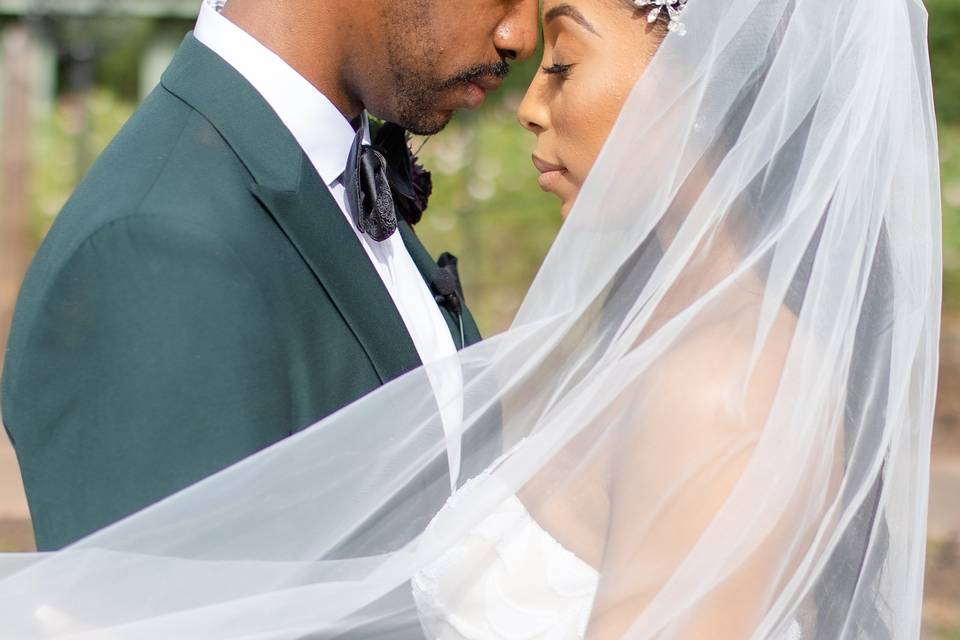 Leu Gardens Bride and Groom