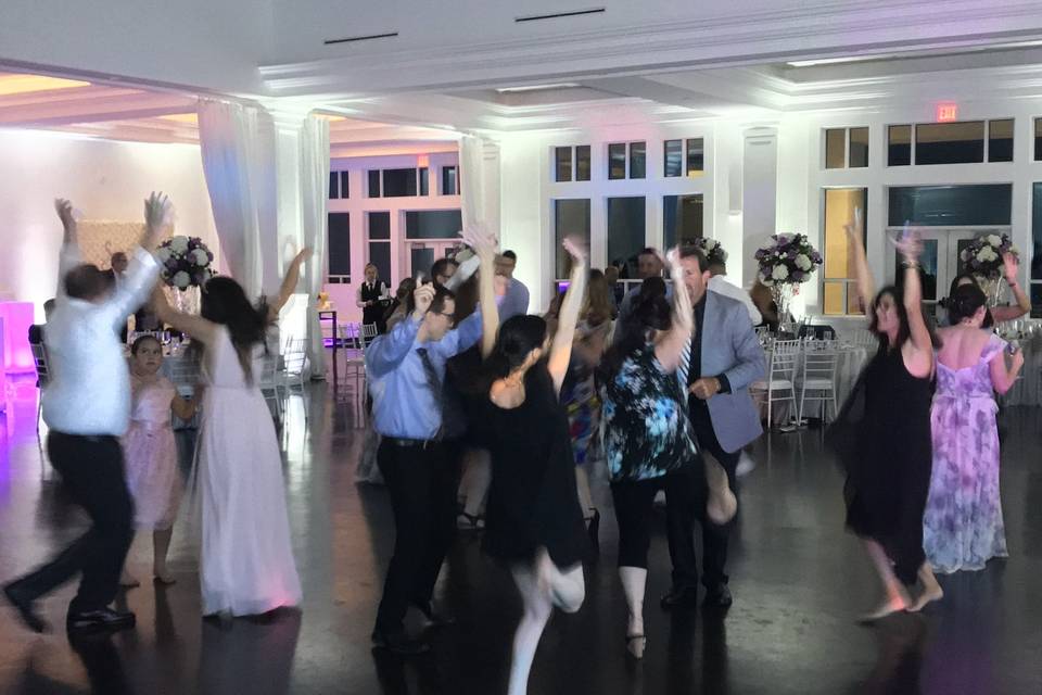 Guests on the dance floor