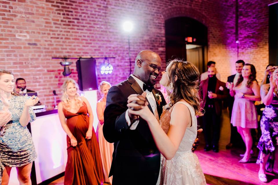 Wedding Reception First Dance