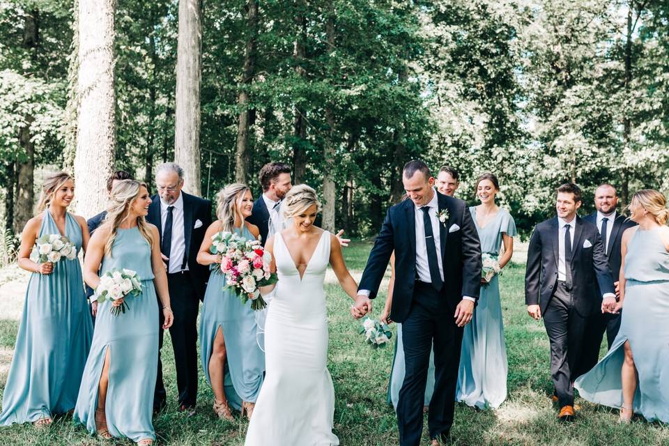 The newlyweds - Heather Faulkner Photography