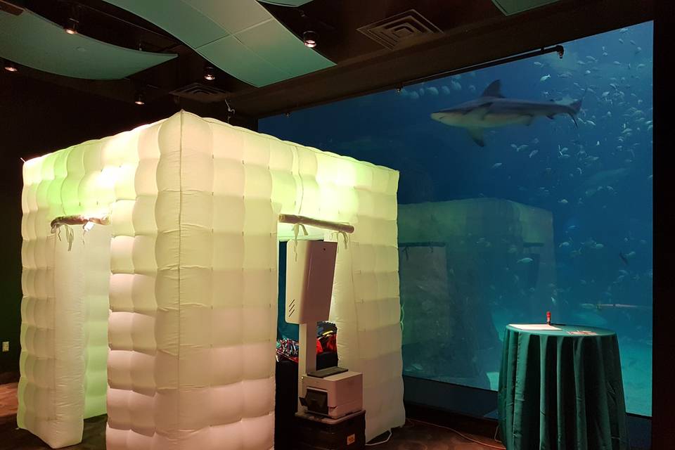 Inflatable LED Booth