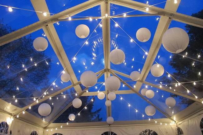 Clear Top Tent, Sky View