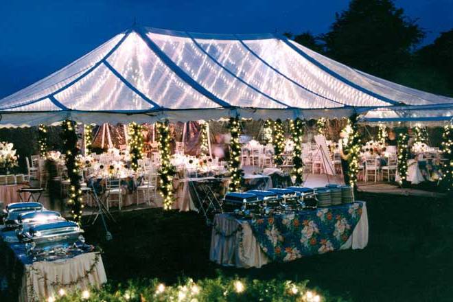 Clear Top Tent, Evening