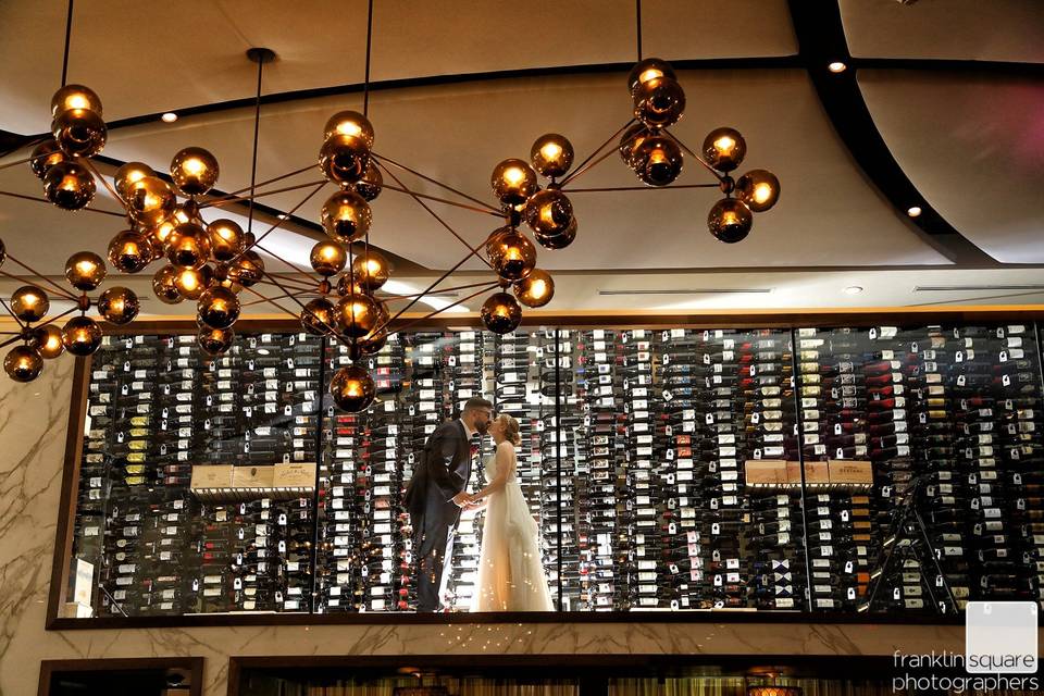 Kiss in the Wine Room