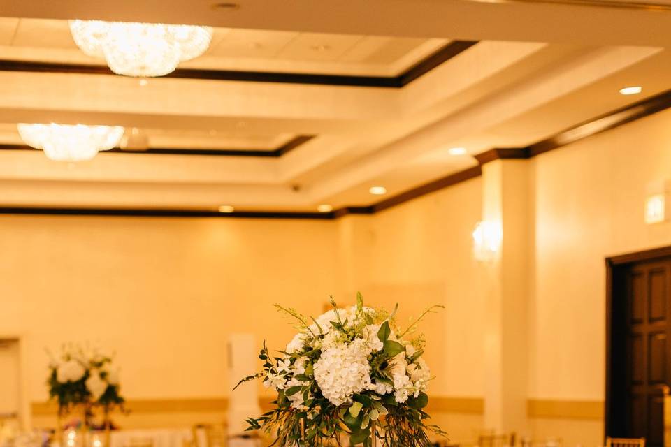 Reception decor