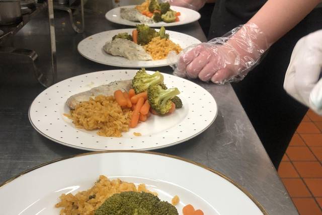 Plated meal