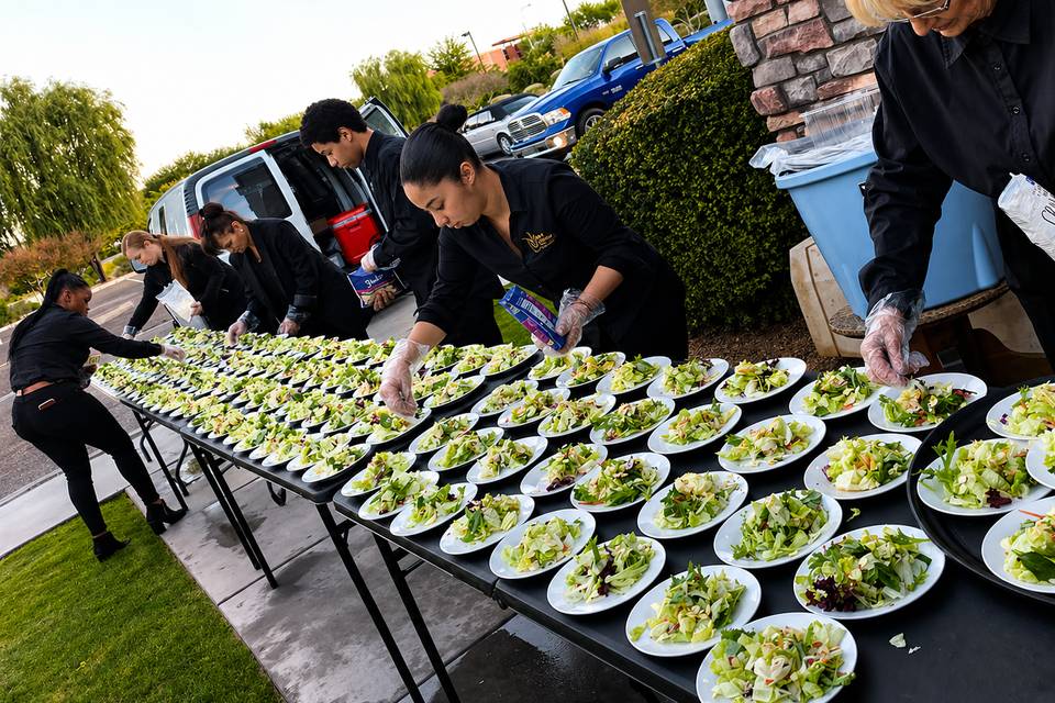 Salad prep