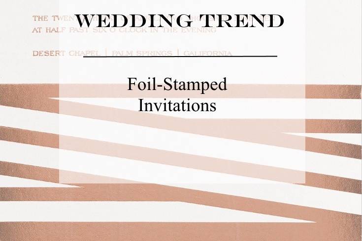 At Senapa Cards, we stay abreast of trends in wedding stationery.