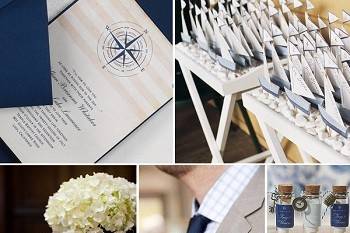 When the destination is L-O-V-E, this nautical themed collection will inspire the destination or nautical wedding of your dreams.