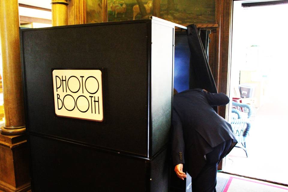 Enclosed Photo Booth