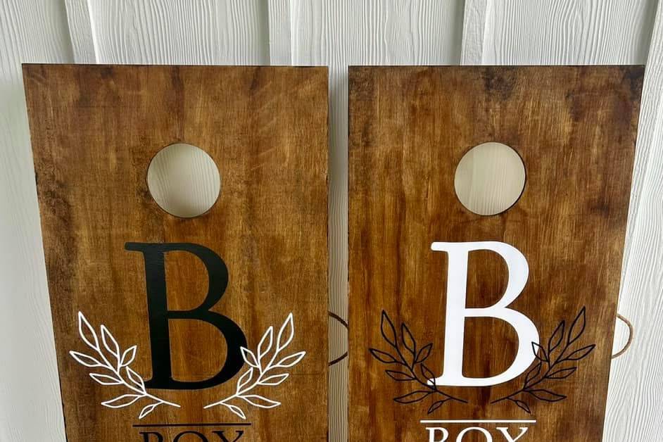 Custom Corn Hole Boards