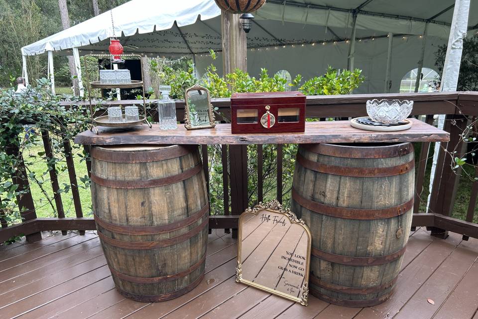 Whiskey Barrel Cigar Bar