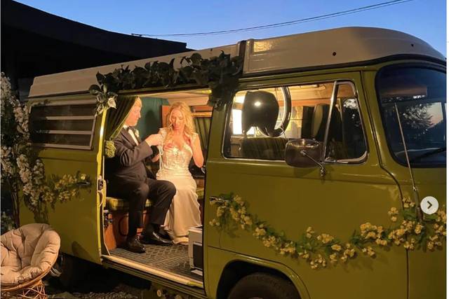 Charleston Vintage Wedding Bus