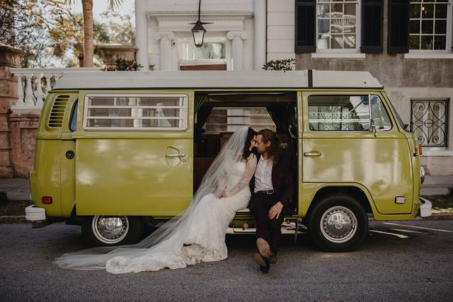 Charleston Vintage Wedding Bus
